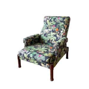 Poltrona vintage design Tropical colonial jungle